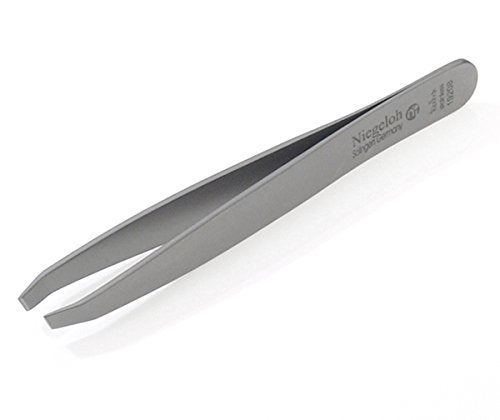 Niegeloh Stainless Steel Toplnox Oblique Tweezer