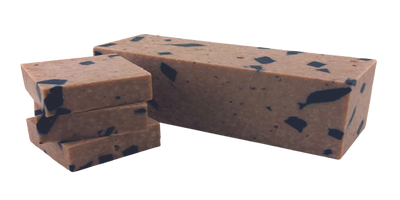 Dead Sea Mud & Salt Scrub Cold Process Handmade Bar Soap