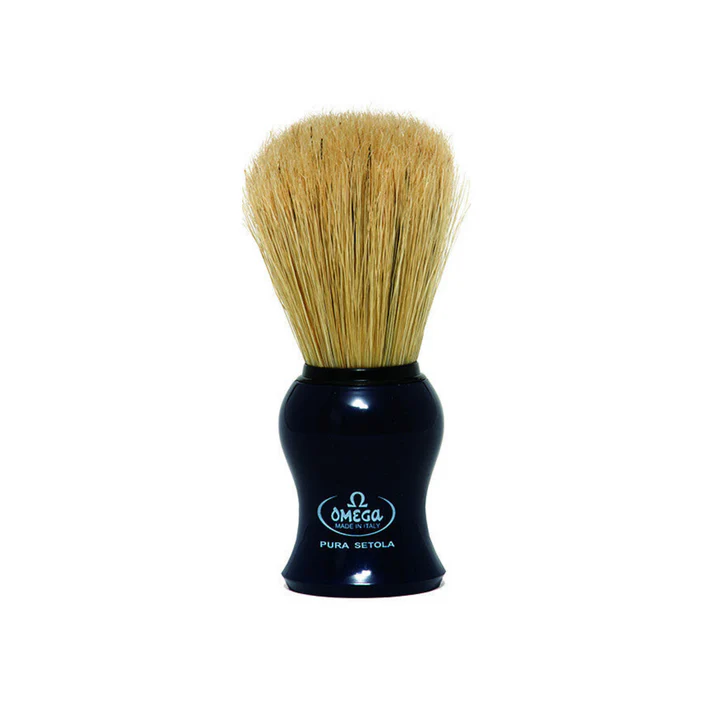 Omega Boar 100% Boar Bristle Shaving Brush