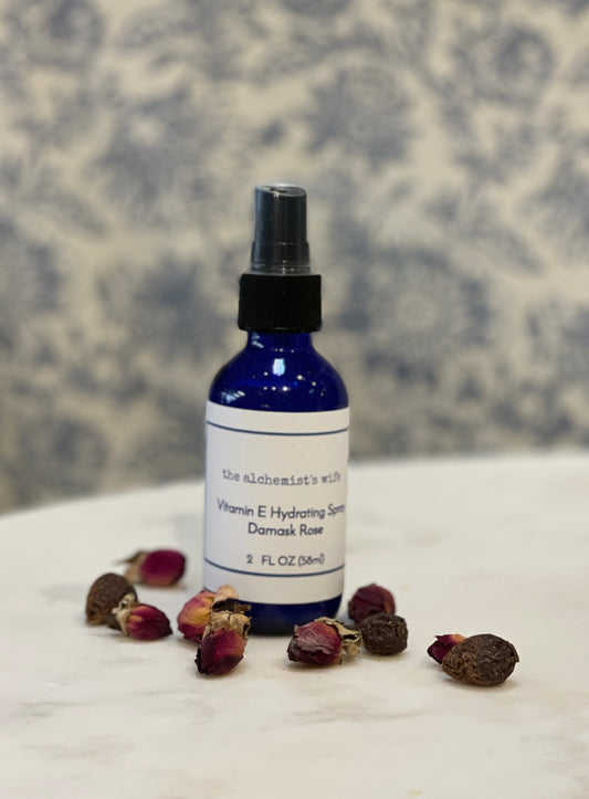 Damask Rose Vitamin E Hydrating Spray