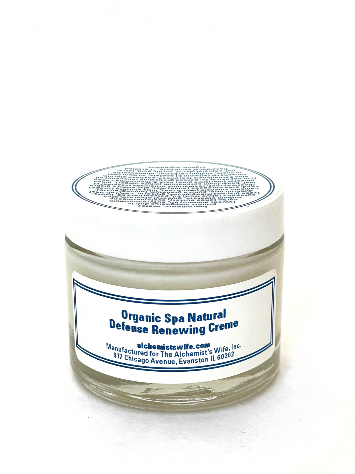 Organic Spa Natural Defense Renewing Face Creme