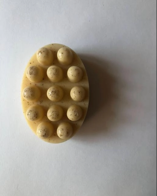 Oat Milk & Wildflowers Massage Bar Handmade Soap