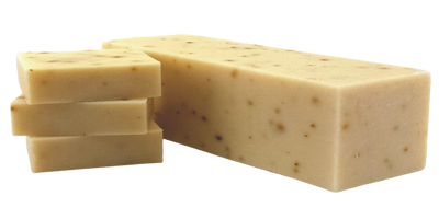 Peppermint Sugar Scrub Cold Process Handmade Bar Soap