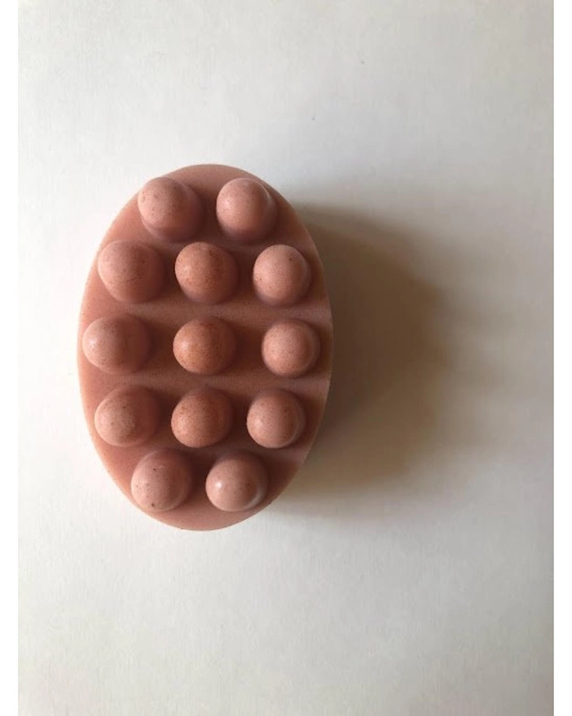 Italian Blood Orange & Sea Salt Massage Bar Handmade Soap