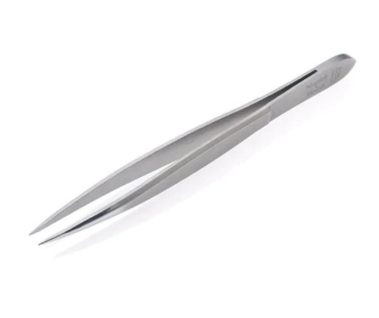 Niegeloh Professional Precision Pointed Tweezers TOPINOX, Stainless Steel