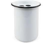 Farmhouse Enameled Toothbrush Holder